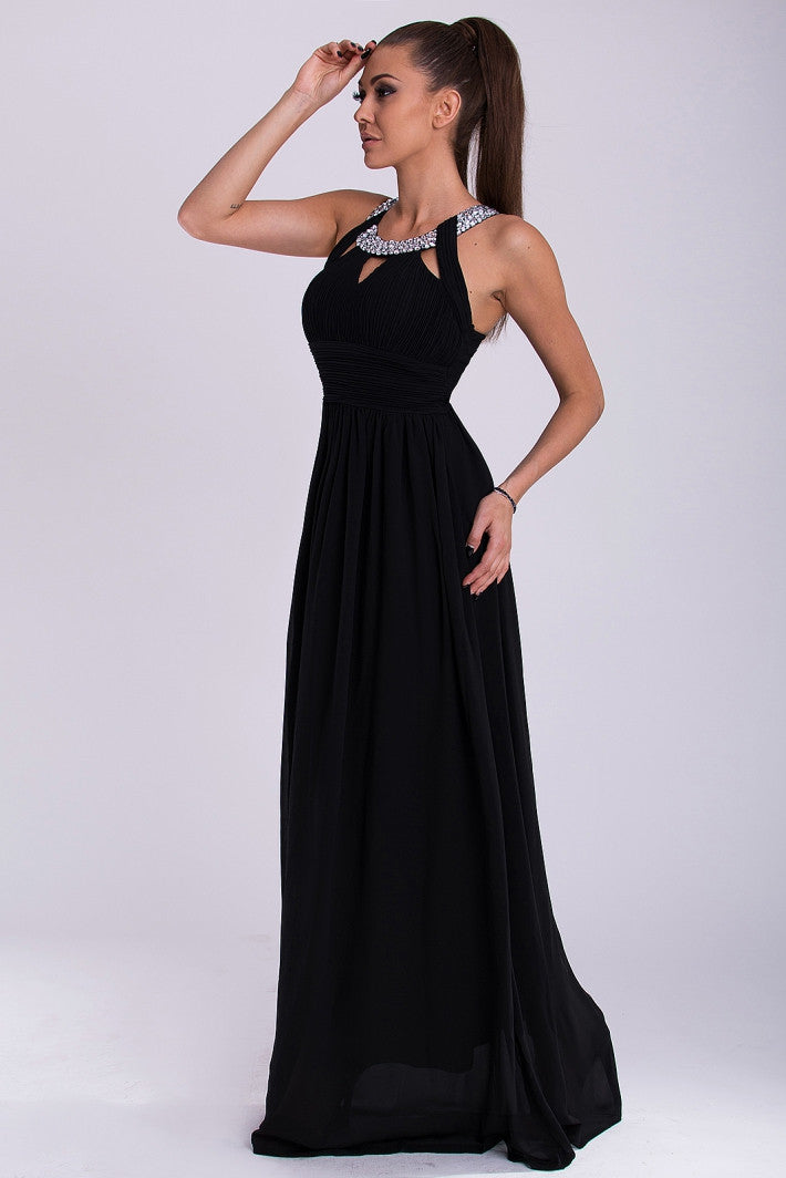 EVA & LOLA DRESS - BLACK 19011-4