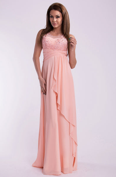 EVA & LOLA DRESS - powder pink 10005-2