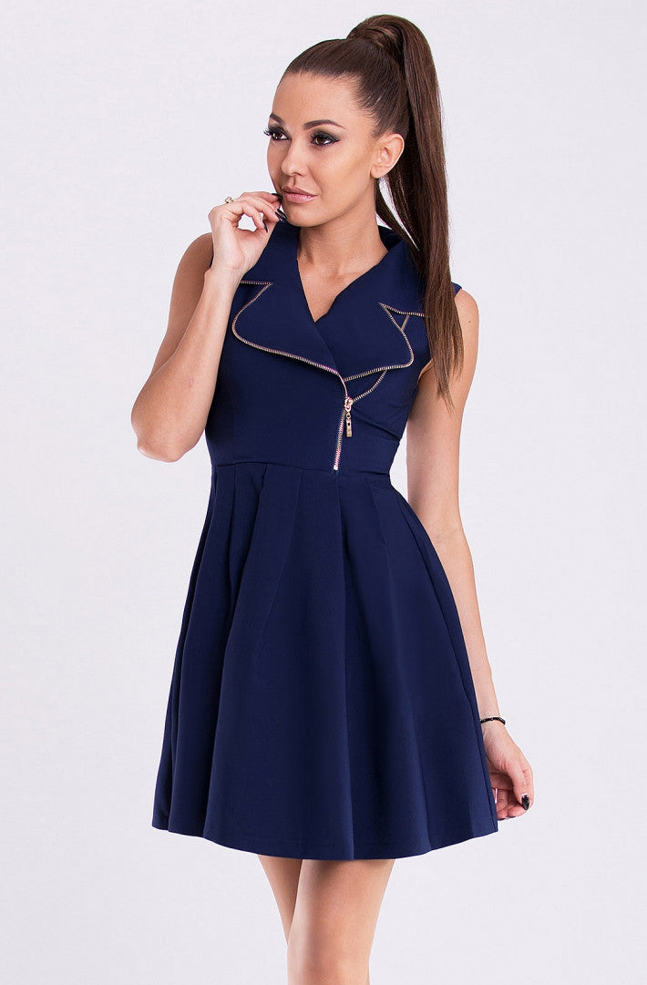 EMAMODA DRESS - BLUE 19002-1