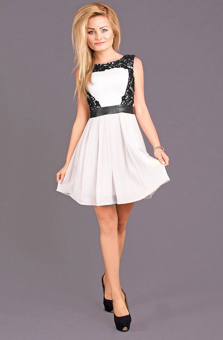 EMAMODA DRESS - WHITE 6708-4