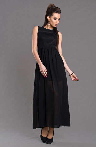 EMAMODA DRESS - BLACK 5809-1