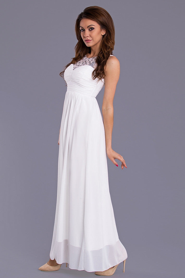 EVA & LOLA DRESS - WHITE 9001-4