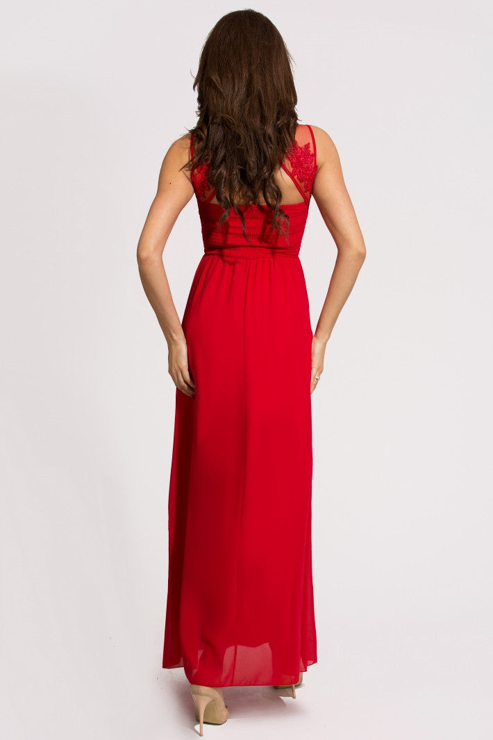 EVA & LOLA DRESS - RED 9710-1