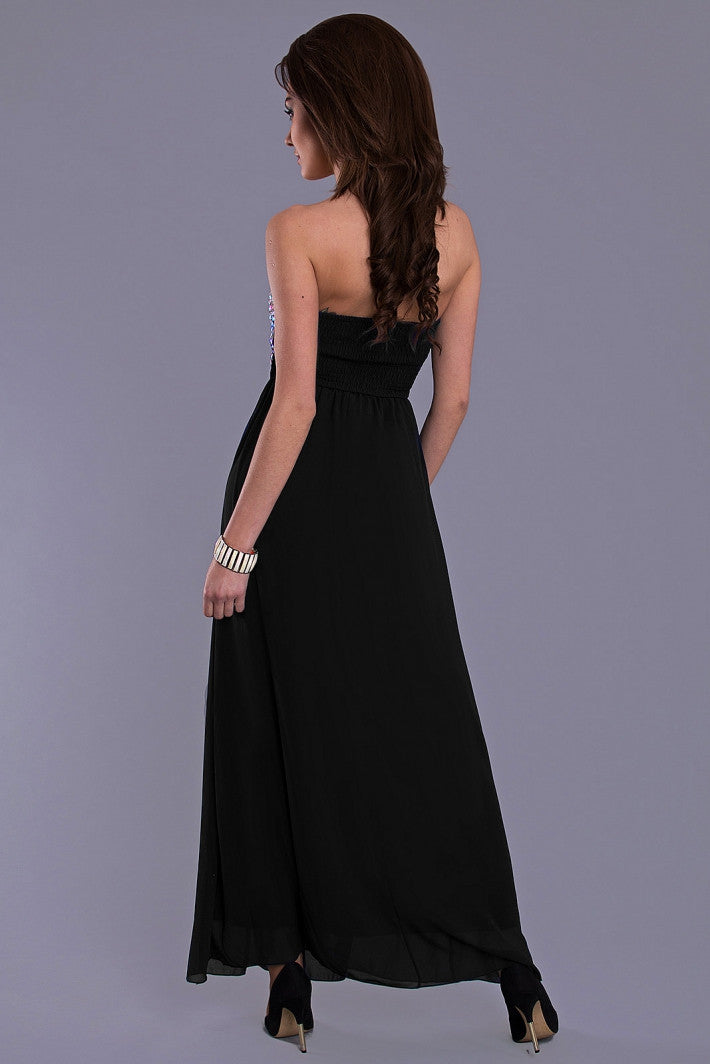 EVA & LOLA DRESS - BLACK 8309-3