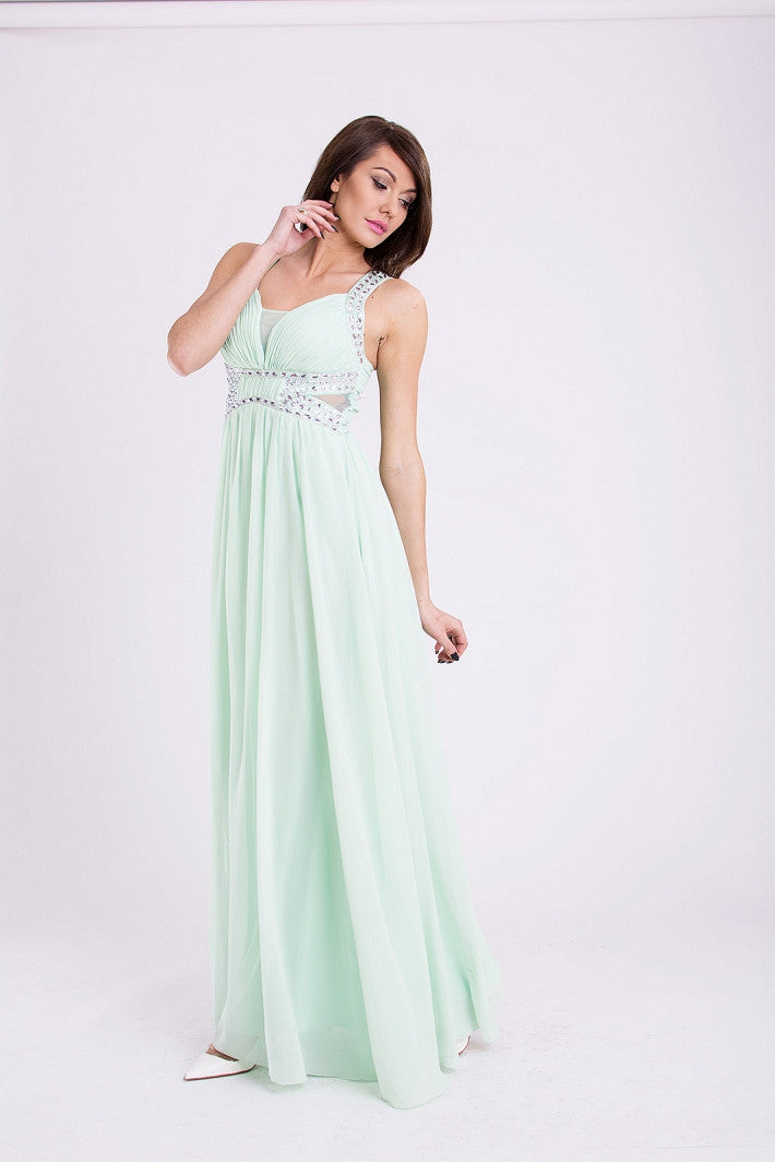 EVA & LOLA D DRESS - PISTACHIO 9707-4