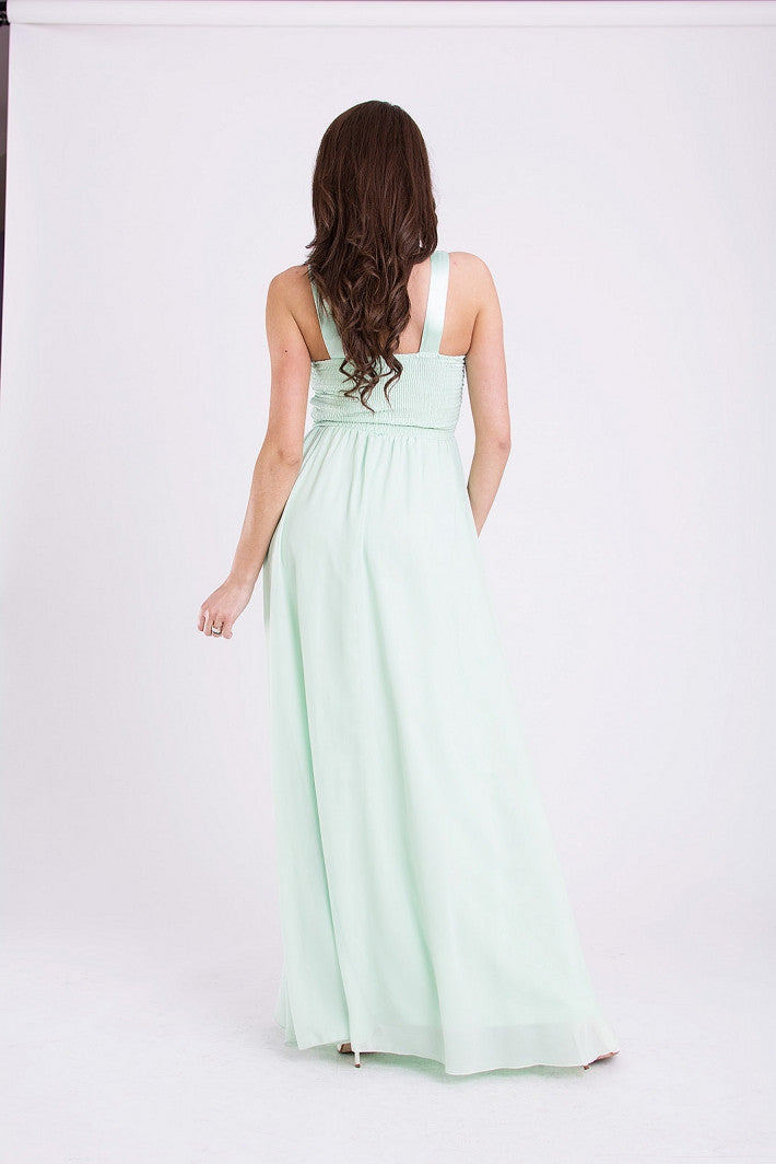 EVA & LOLA D DRESS - PISTACHIO 9707-4