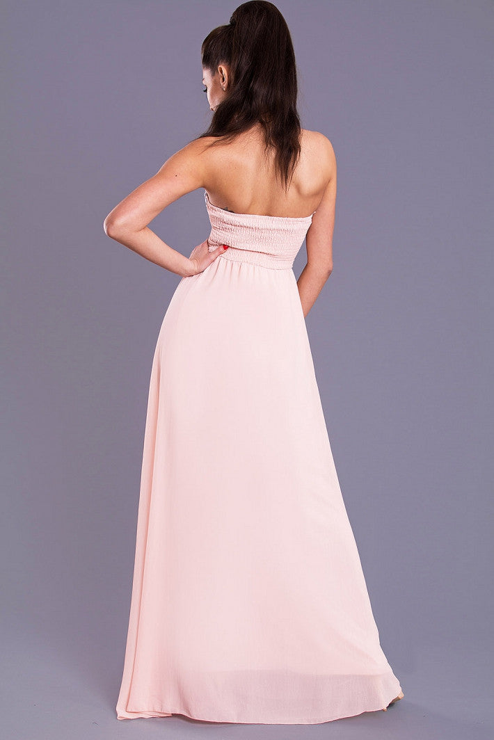 EVA & LOLA DRESS - LIGHT PINK 7816-4