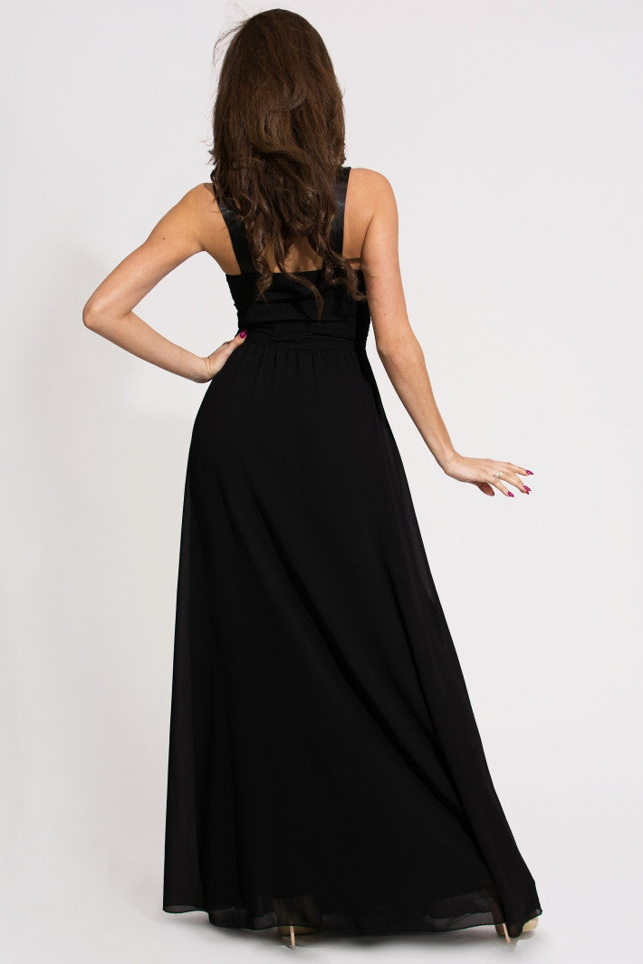 EVA & LOLA DRESS - BLACK 9707-3