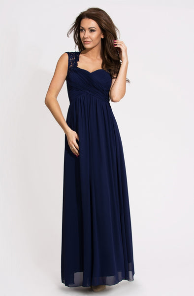 EVA & LOLA DRESS - BLUE 9711-2