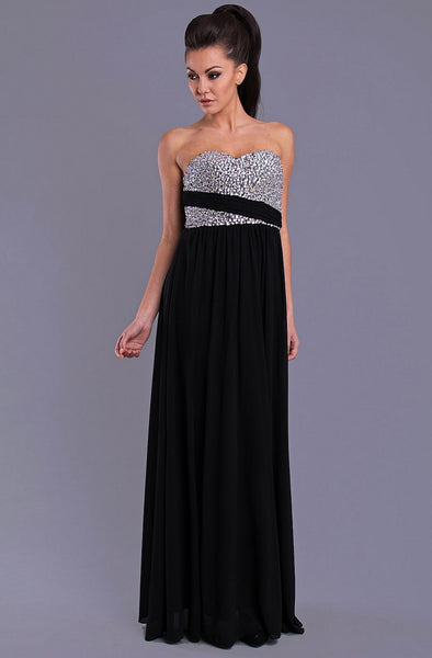 EVA & LOLA DRESS - BLACK 7816-1