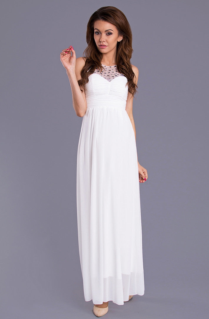 EVA & LOLA DRESS - WHITE 9001-4