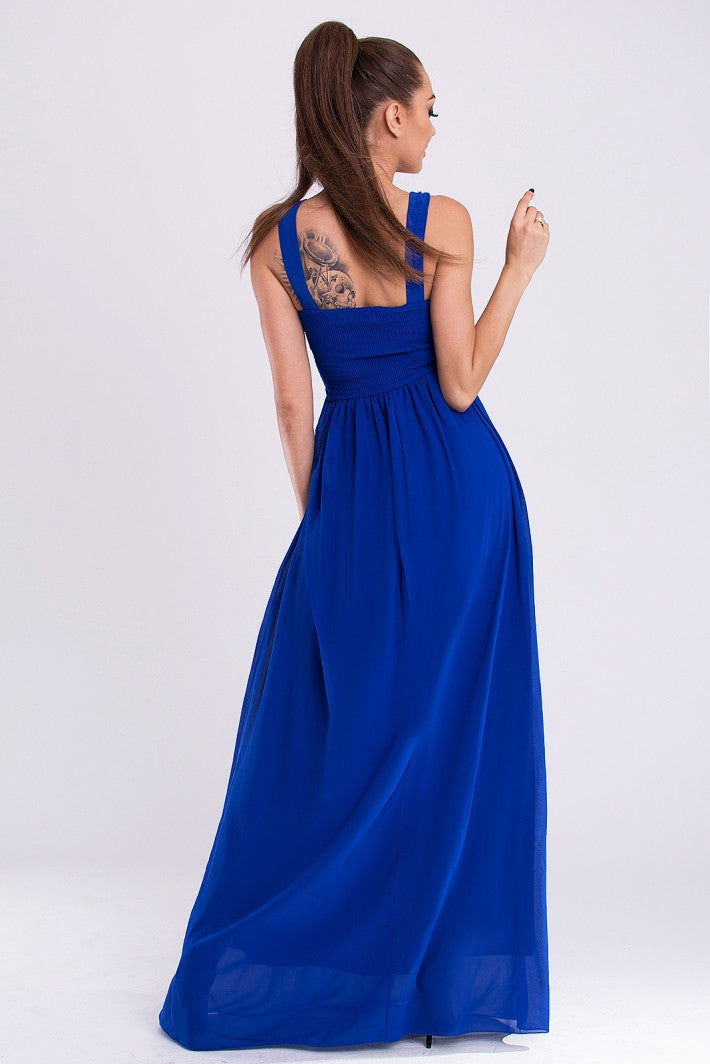 EVA & LOLA DRESS - cobalt 19011-6