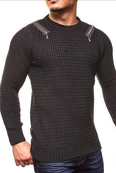 MALE SWEATER CRSM - STEEL 9507-3