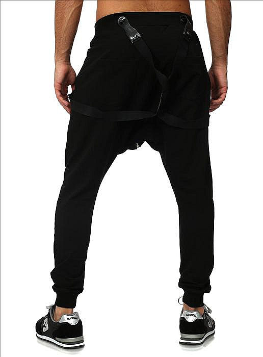 CRSM TROUSERS WITH SUSPENDERS - 16002-1