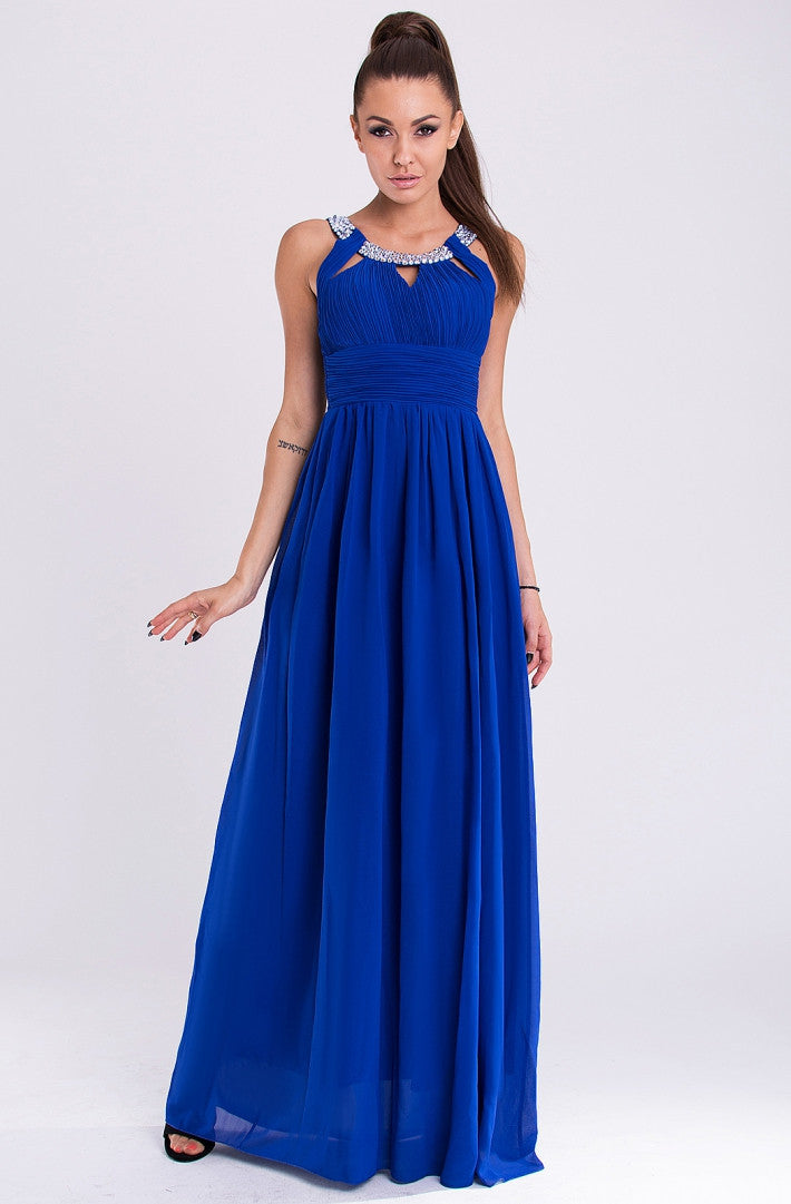 EVA & LOLA DRESS - cobalt 19011-6