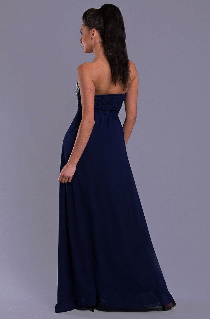 EVA & LOLA DRESS - NAVY 7816-2