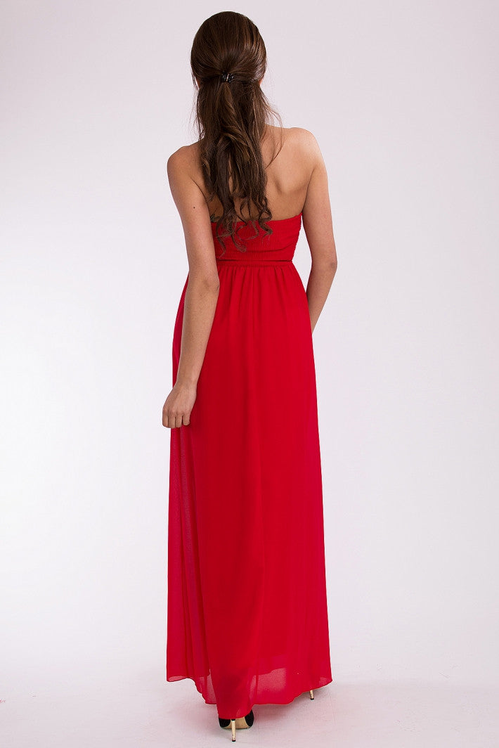 EVA & LOLA DRESS - RED 9610-2