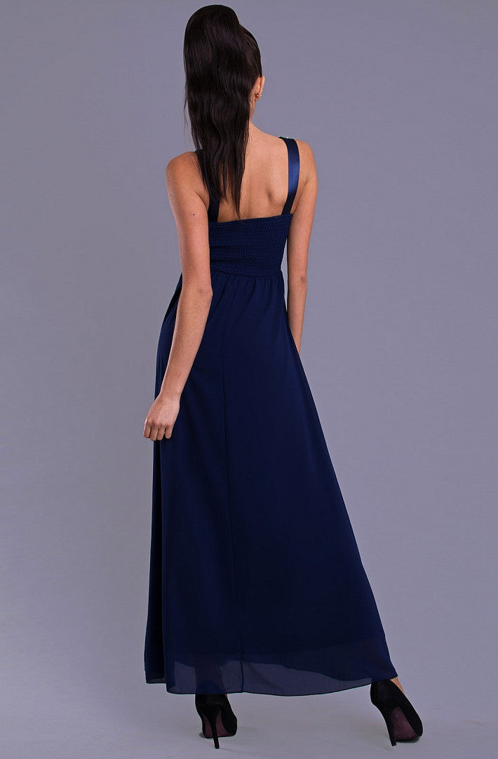 EVA & LOLA DRESS - NAVY BLUE 7815-2