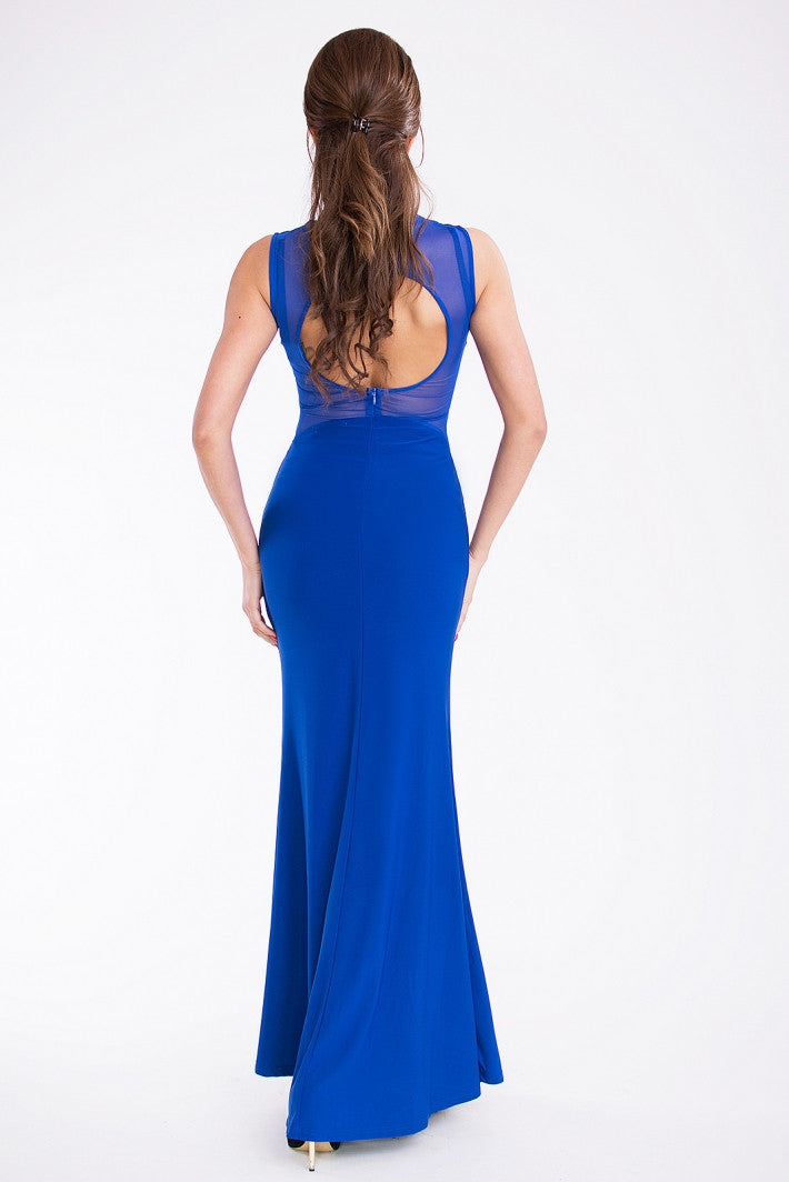 EVA & LOLA DRESS - cobalt 9611-3