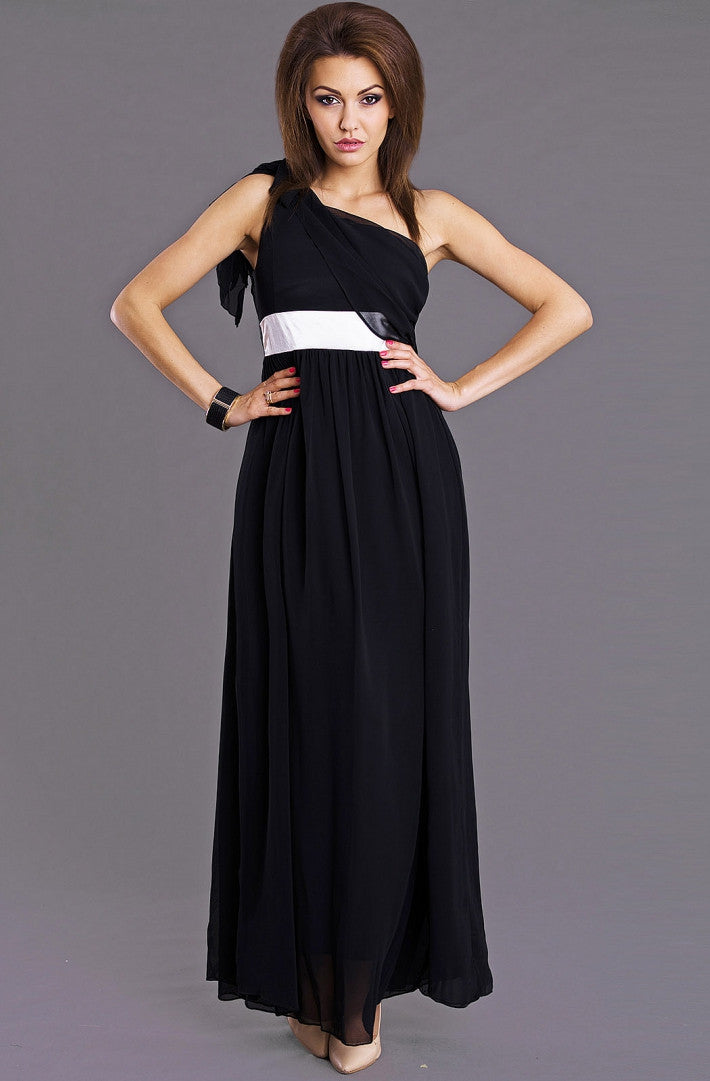 EVA & LOLA DRESS - BLACK 6808-1