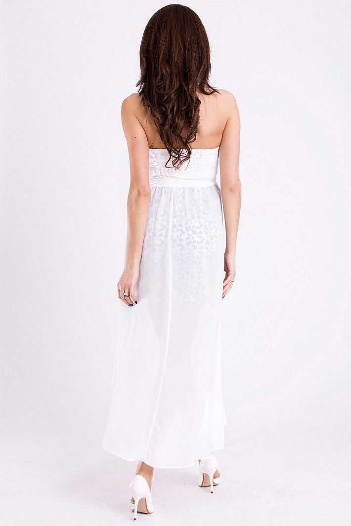 EVA & LOLA DRESS - WHITE 9708-5