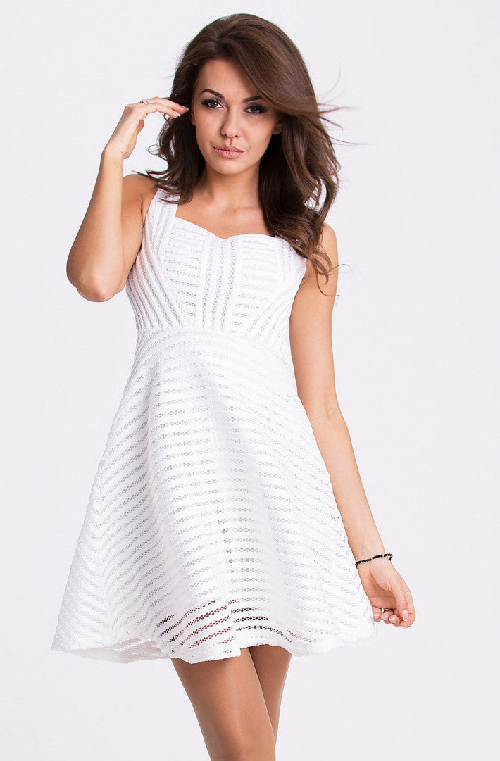 EMAMODA dress- WHITE 18007-3