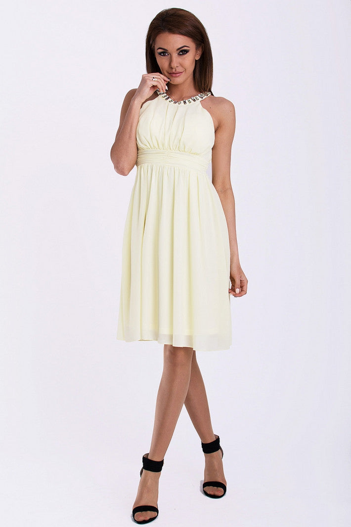 PINK BOOM DRESS - LEMON 14012-2