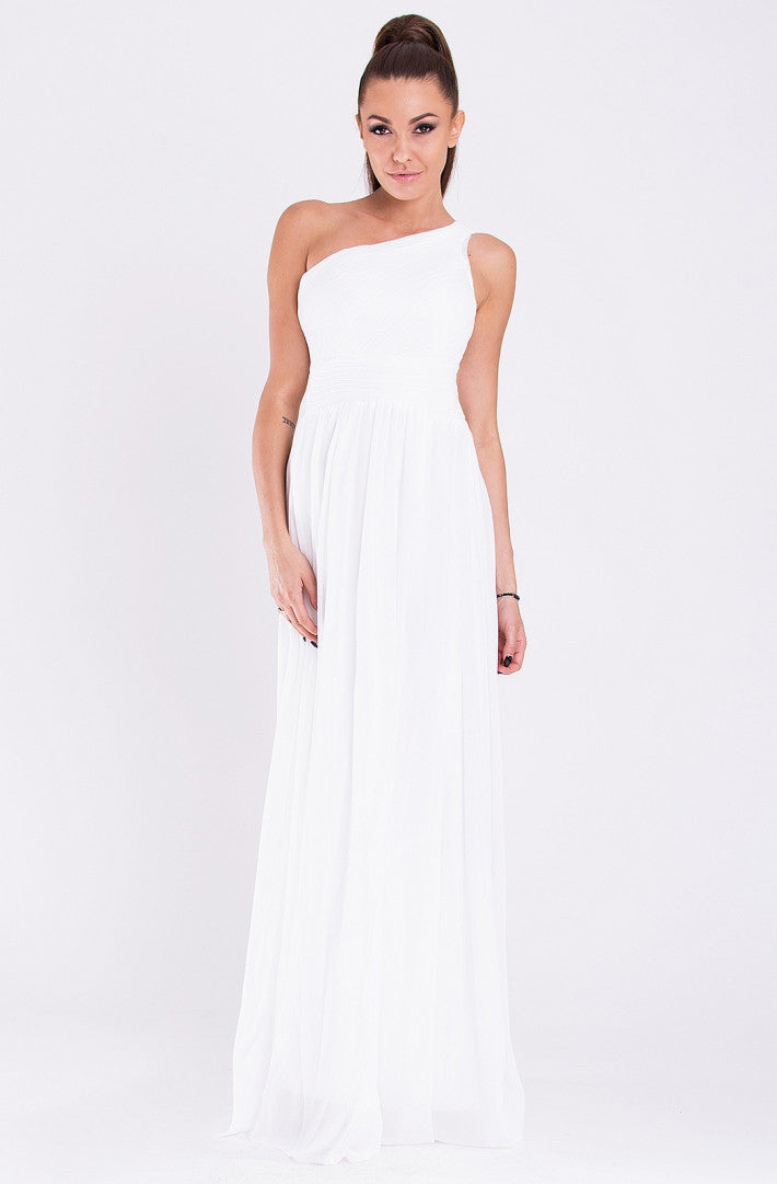 EVA & LOLA DRESS - WHITE 19012-1