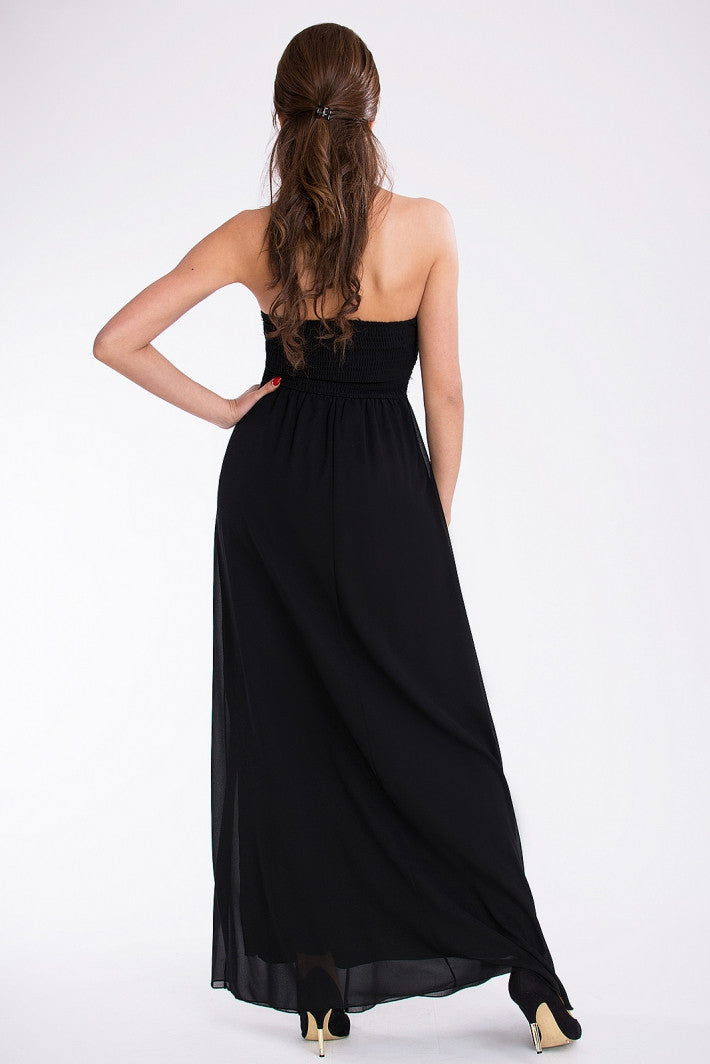 EVA & LOLA DRESS - BLACK 9610-1