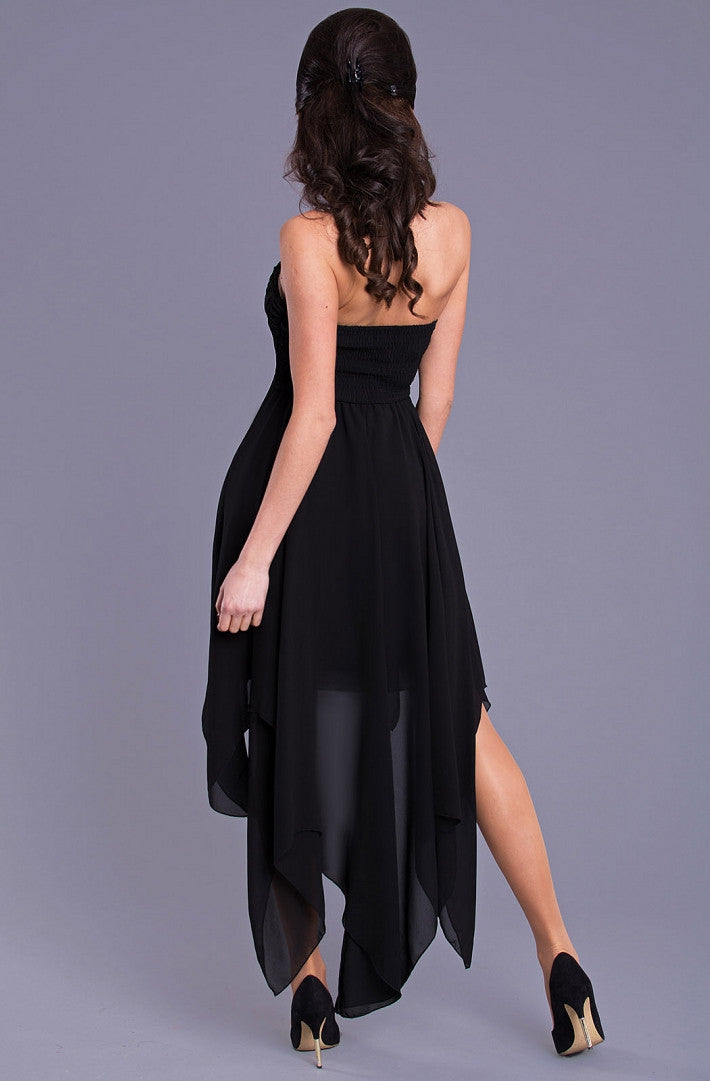 EVA & LOLA DRESS -BLACK 8021-1