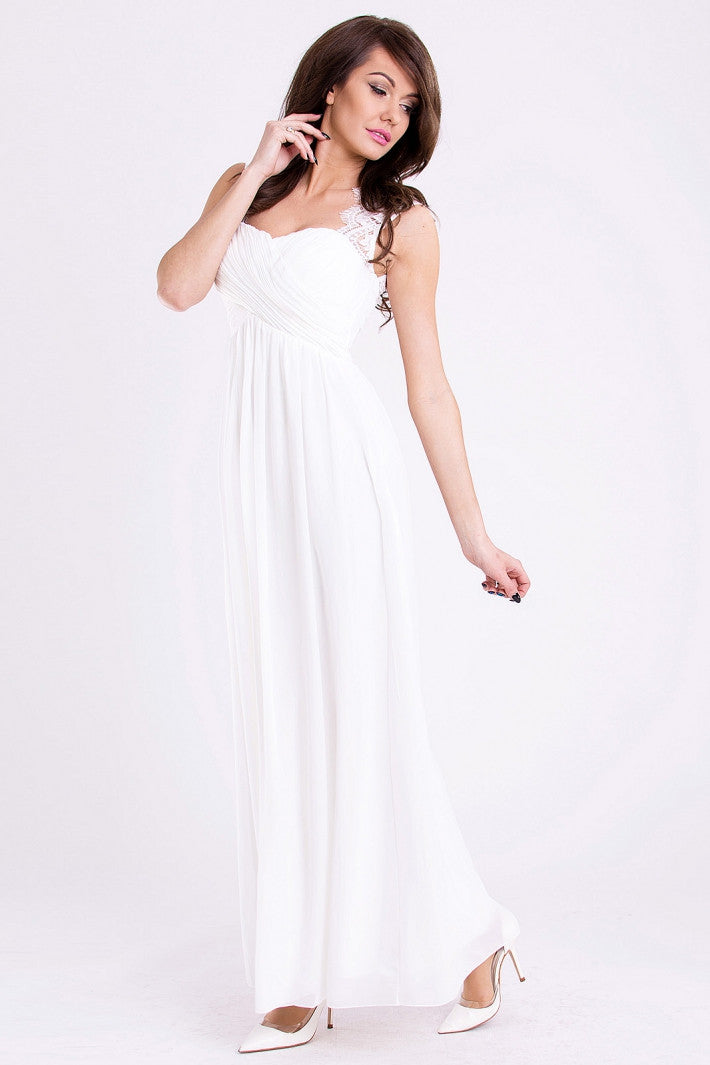 EVA & LOLA DRESS - WHITE 9711-5