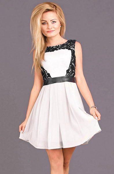 EMAMODA DRESS - WHITE 6708-4