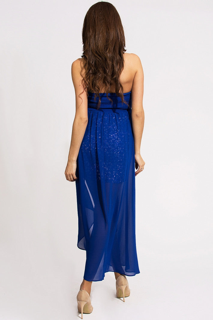 EVA & LOLA DRESS - cobalt 9708-1