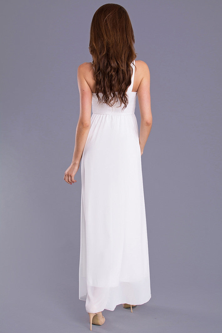 EVA & LOLA DRESS - WHITE 9001-4