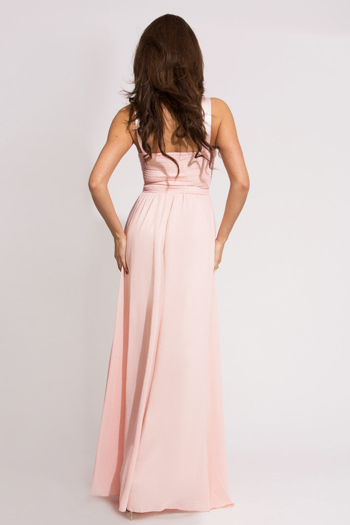 EVA & LOLA DRESS - powder pink 9707-2